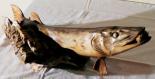 Brochet - Sculpture