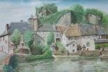 Ségur le Château - Aquarelle