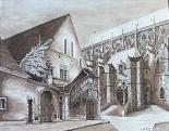 La Grange aux dîmes - Dessin