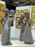 Les Quatre causeuses - Sculpture