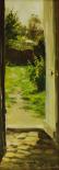 Une Porte - Huile