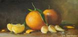 Deux mandarines - Huile