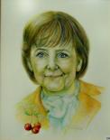 Angela Merkel - Dessin