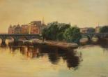 Bords de Seine - Pastel