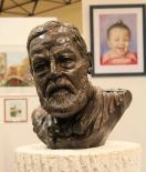 Pasteur (Etude) - Sculpture